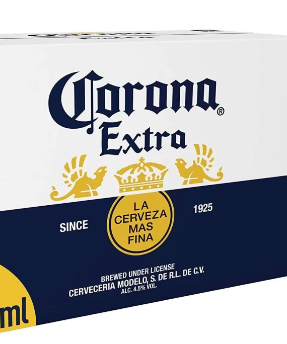 CORONA EXTRA MEXICAN LAGER BEER WHOLESALE, 24 X 330ML/355ML