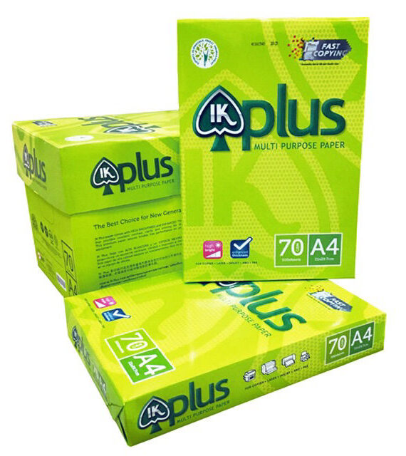 IK Plus Multi Purpose Copy Paper A4 80GSM