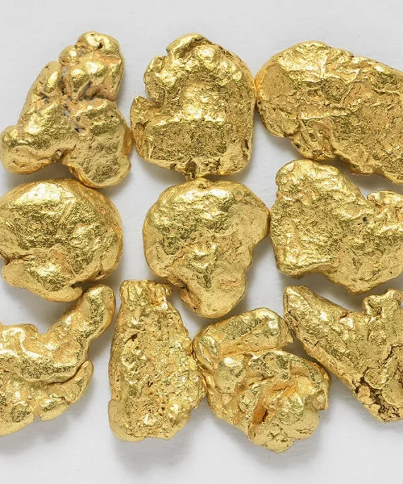 PURE GOLD BARS & NUGGETS