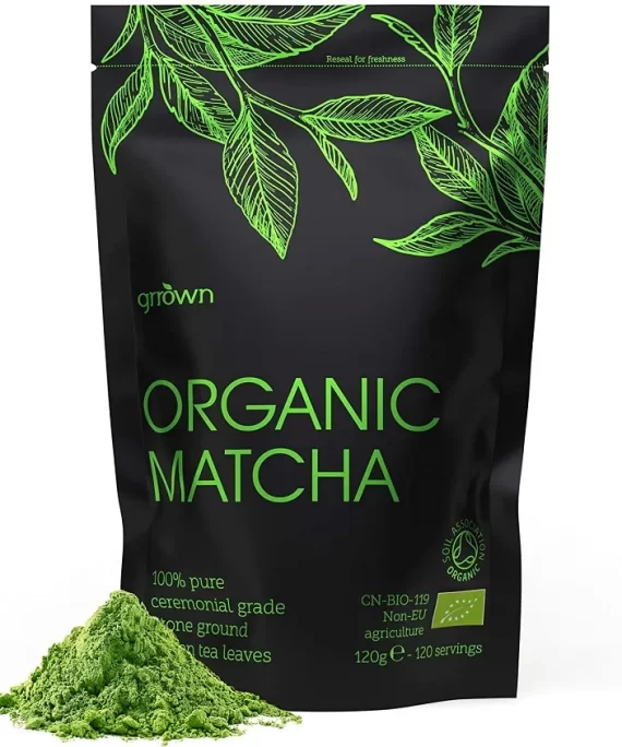 100% CERTIFIED ORGANIC MATCHA GREEN TEA POWDER